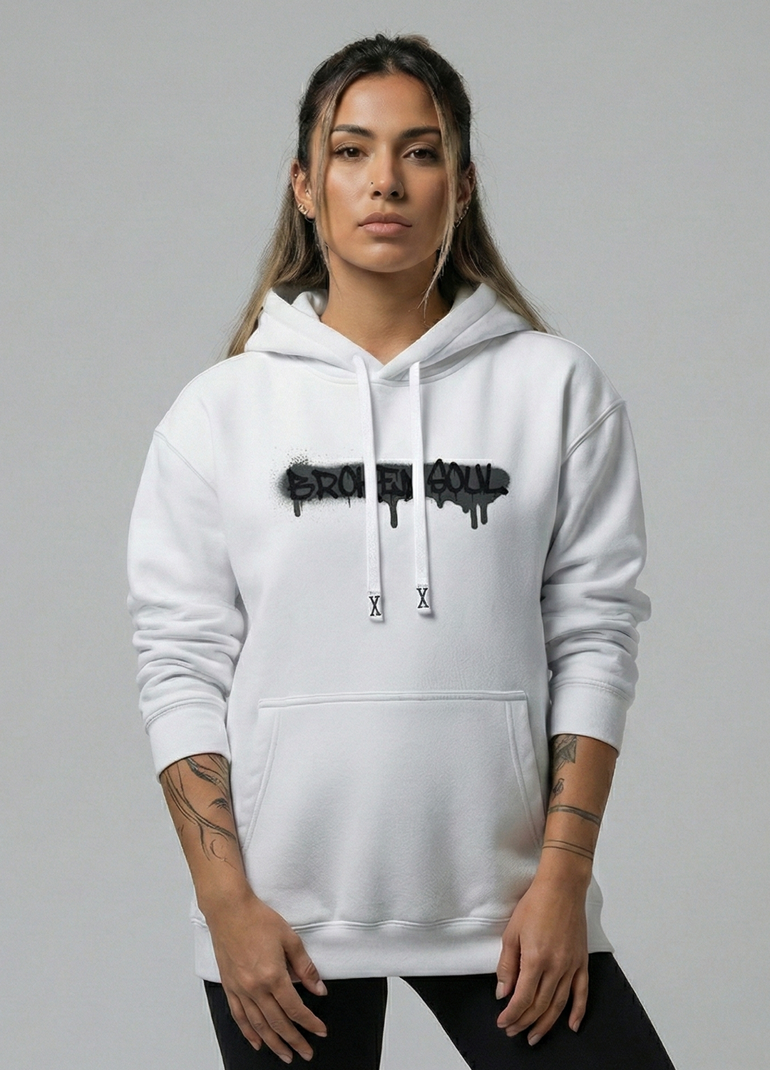 broken soul - Heavy Hoodie (450GSM)