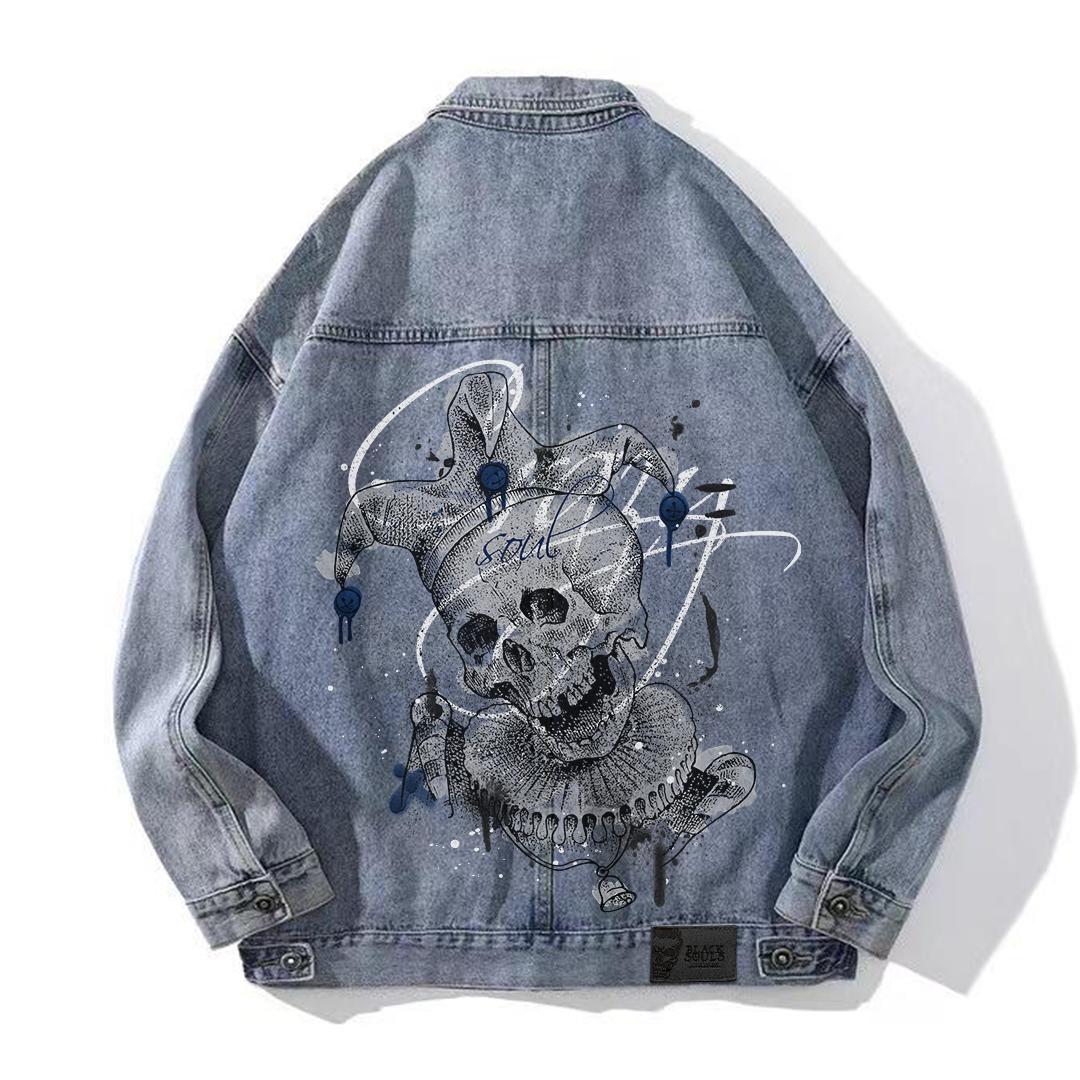 Carnival of Shadows Denim Jacket