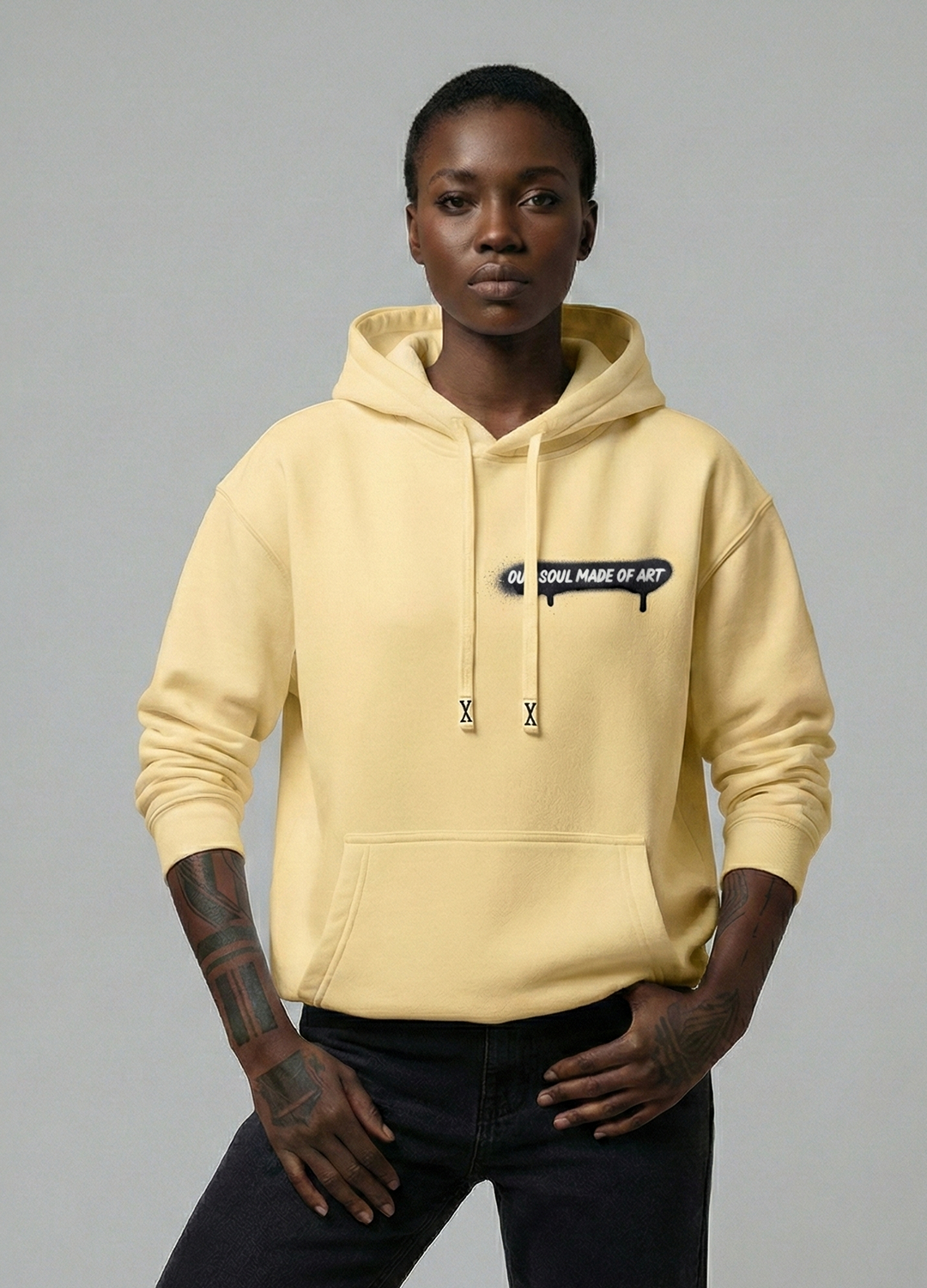 Our soul made of art - Heavy Hoodie (450GSM)