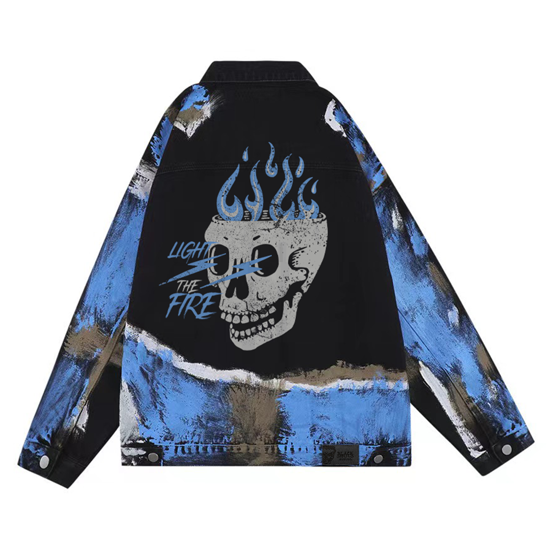 LIGHT THE FIRE DENIM JACKET