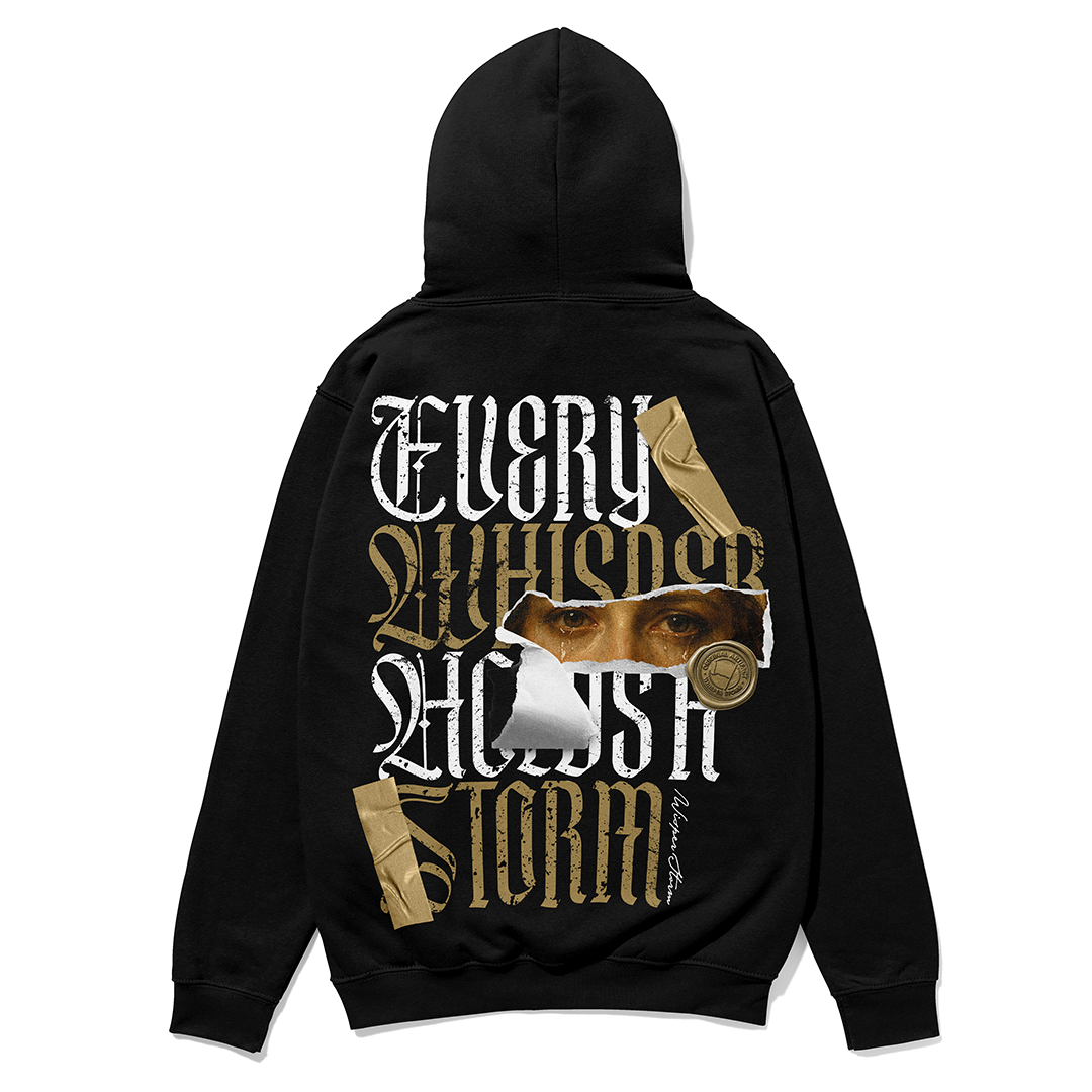 Every Whisper Holds A Storm – Storm Edition Heavy Hoodie (450GSM)