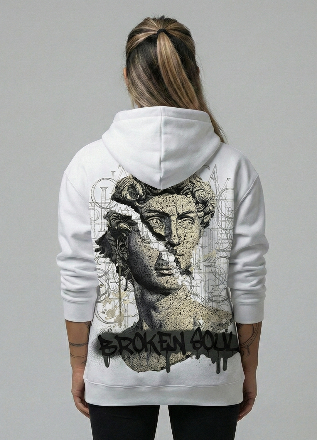 broken soul - Heavy Hoodie (450GSM)