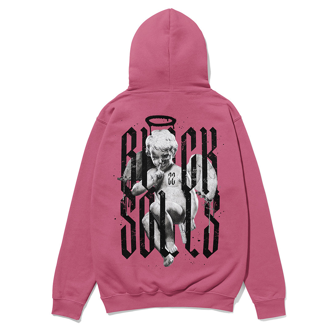 Black soul 100% cotton Heavyweight hoodie