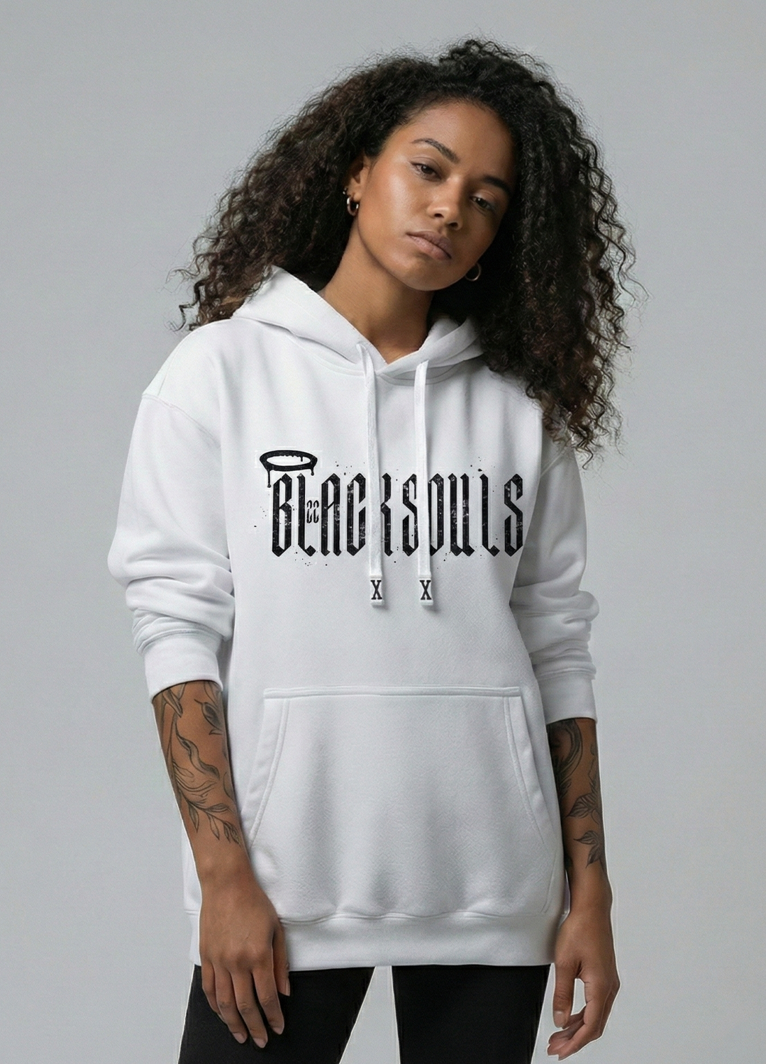 Black soul - Heavy Hoodie (450GSM)