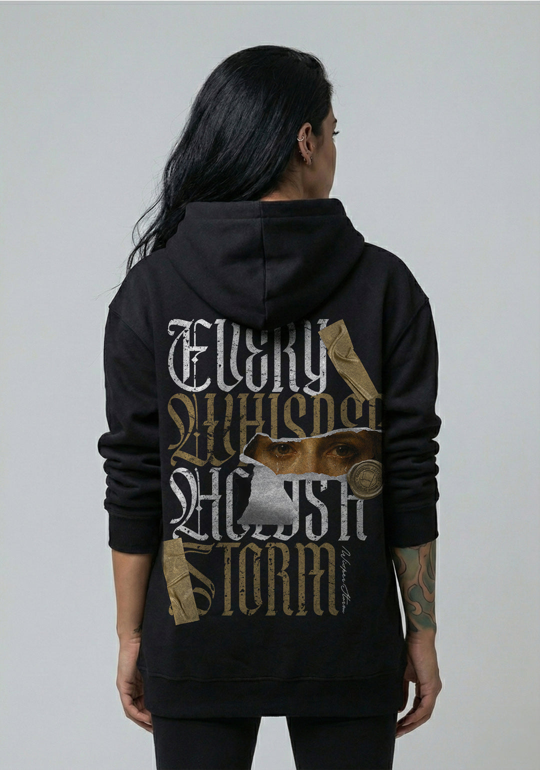 Every Whisper Holds A Storm – Storm Edition Heavy Hoodie (450GSM)