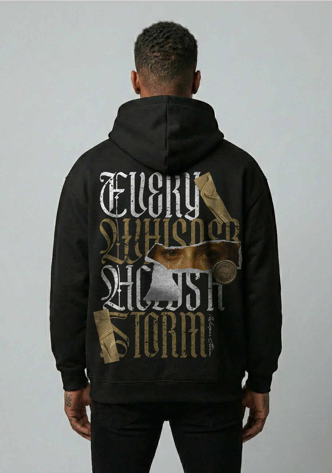 Every Whisper Holds A Storm – Storm Edition Heavy Hoodie (450GSM)