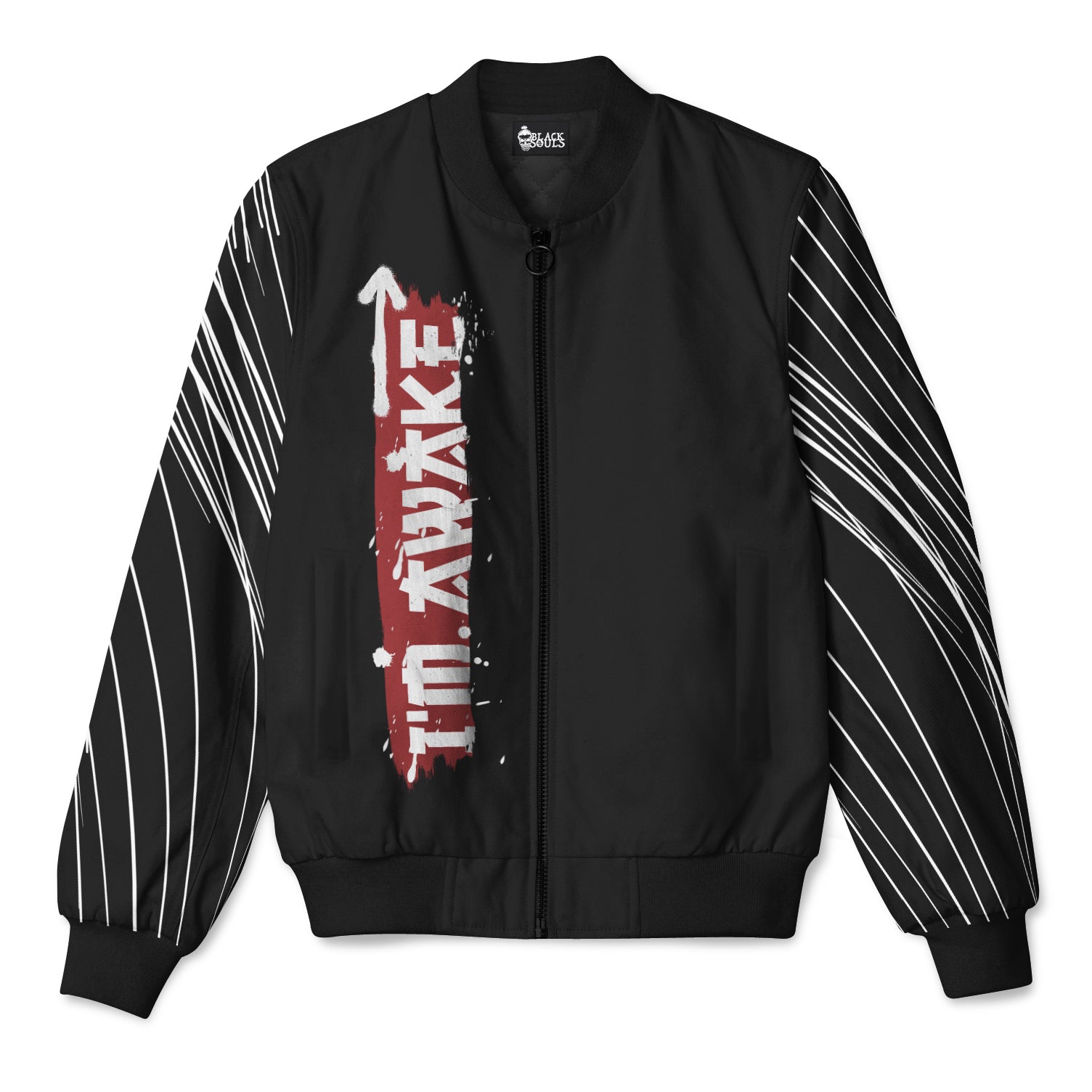 DON'T FEAR THE SHADOWS BOMBER JACKET - 22BLACKSOULS Bomber Jacket