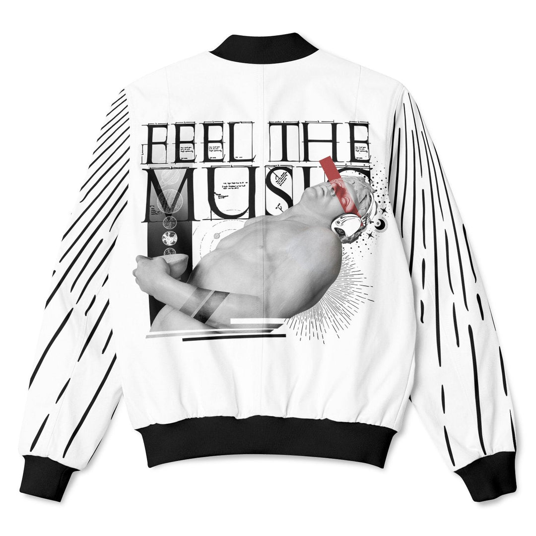 FEEL THE MUSIC BOMBER JACKET - 22BLACKSOULS Bomber Jacket